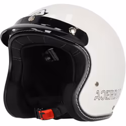 Acerbis Skodela Casco Jet, bianco, dimensione L per uomo