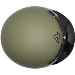 Acerbis Skodela Casco Jet, verde, dimensione S per uomo