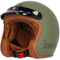 Acerbis Skodela Casco Jet, verde, dimensione L per uomo