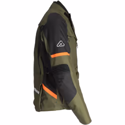 Acerbis X-Rover impermeabile Moto Tessile Giacca, verde-arancione, dimensione XL per uomo