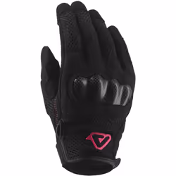 Acerbis Ramsey My Vented Guanti da moto da donna, nero-rosa, dimensione XS per donne