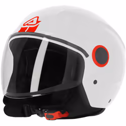 Acerbis Brezza Casco Jet, bianco, dimensione XS per uomo