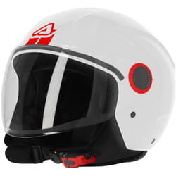 Acerbis Brezza Casco Jet, bianco, dimensione M per uomo