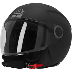 Acerbis Brezza Casco Jet, nero, dimensione M per uomo