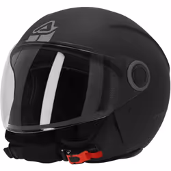 Acerbis Brezza Casco Jet, nero, dimensione M per uomo