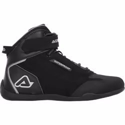 Acerbis First Step waterproof Scarpe da moto, nero, dimensione 43 per uomo