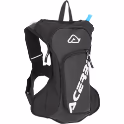 Acerbis Acqua Logo 5L Zaino di idratazione, nero-bianco per uomo