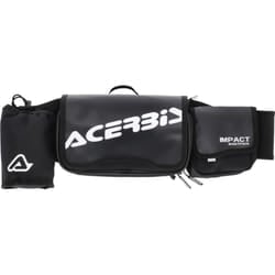 Acerbis Impact Logo 5L Marsupio, nero-bianco per uomo