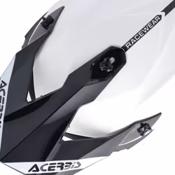 Acerbis Linear Solid Casco da motocross, nero-bianco, dimensione XS per uomo - Vista aggiuntiva 3