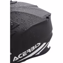 Acerbis Linear Solid Casco da motocross, nero, dimensione L per uomo
