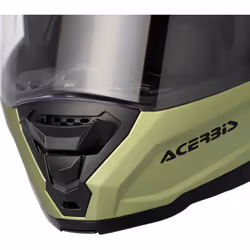 Acerbis Rider Graphic Casco, nero-verde, dimensione XS per uomo