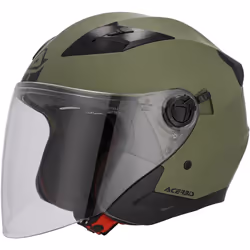 Acerbis Firstway 2.0 Casco Jet, verde, dimensione XS per uomo