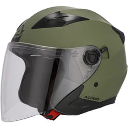 Acerbis Firstway 2.0 Casco Jet, verde, dimensione XS per uomo