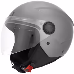 Acerbis Jet Brezza Metallic Casco Jet, grigio, dimensione M per uomo