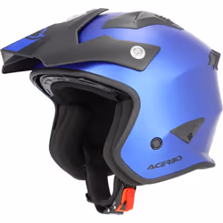 Acerbis Aria Metallic Casco Jet, blu, dimensione M per uomo - Vista aggiuntiva 2
