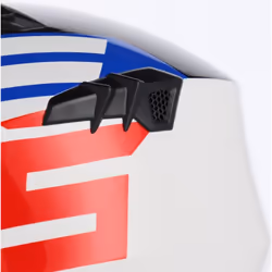 Acerbis Jet Aria Graphic Casco Jet, bianco-rosso-blu, dimensione XS per uomo - Vista aggiuntiva 4