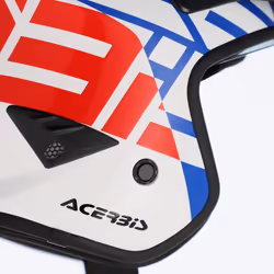 Acerbis Jet Aria Graphic Casco Jet, bianco-rosso-blu, dimensione XS per uomo - Vista aggiuntiva 5