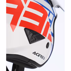 Acerbis Jet Aria Graphic Casco Jet, bianco-rosso-blu, dimensione XS per uomo - Vista aggiuntiva 6