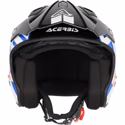 Acerbis Jet Aria Graphic Casco Jet, bianco-rosso-blu, dimensione XS per uomo - Vista aggiuntiva 9