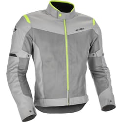 Acerbis Ramsey Vented 2.0 Mesh, grigio-giallo, dimensione L per uomo