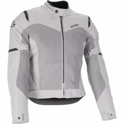 Acerbis Ramsey Vent 2.0 Mesh Ladies Giacca tessile da moto, grigio, dimensione L per donne