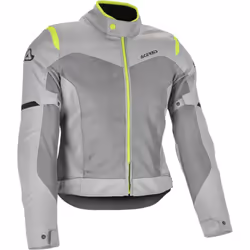 Acerbis Ramsey Vent 2.0 Mesh Ladies Giacca tessile da moto, grigio-giallo, dimensione S per donne - Vista aggiuntiva 2