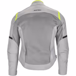 Acerbis Ramsey Vent 2.0 Mesh Ladies Giacca tessile da moto, grigio-giallo, dimensione L per donne - Vista aggiuntiva 9