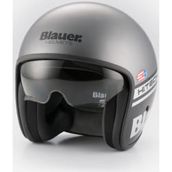 Blauer Pilot 1.100 Casco jet, grigio, dimensione XS per uomo