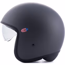 Blauer Pilot 1.1 Monochrome Titan Matte Casco jet, argento, dimensione XS per uomo