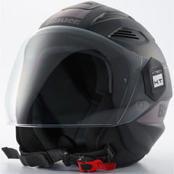 Blauer Brat Casco jet, nero-grigio-argento, dimensione XS per uomo