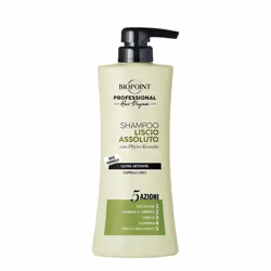 Biopoint Shampoo Liscio Assoluto 400 ml, 400 ml, Shampoo, Non professionale, Donna, Capelli crespi, Capelli ribelli, Anticres ...