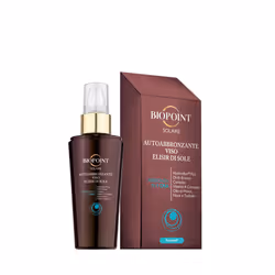 Biopoint Autoabbronzante Viso Elisir Di Sole 50ml, Siero, Viso, 50 ml, Flacone a pompa, Idratante, Nutriente, A, E, C, F