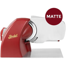 Berkel Home Line 200 Plus MATTE affettatrice Elettrico 190 W Rosso, Argento Alluminio