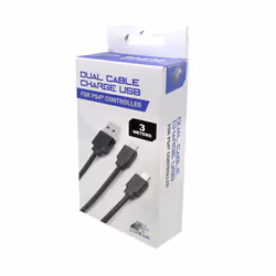 Panthek PT/DUCB/PS4, PlayStation 4, Xbox One, Cavo per controller per videogiochi, Nero, 3 m, Sony, Tipo A