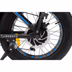 Argento e-Mobility Argento Bike BiMax+ blu biammortizzata - Vista aggiuntiva 5