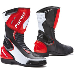 Forma Freccia Stivali da moto, nero-bianco-rosso, dimensione 45 per uomo