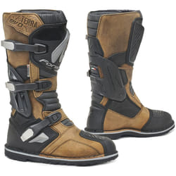 Forma Terra Evo Stivali moto impermeabili, marrone, dimensione 43 per uomo