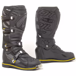 Forma Pilot Enduro Stivali Moto, nero-grigio, dimensione 46 per uomo