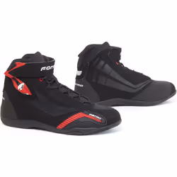 Forma Genesis Scarpe motociclistiche, nero-rosso, dimensione 45 per uomo