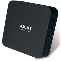 Akai ANDROID Smart TV box Nero Collegamento ethernet LAN