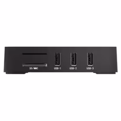 Akai ANDROID Smart TV box Nero Collegamento ethernet LAN
