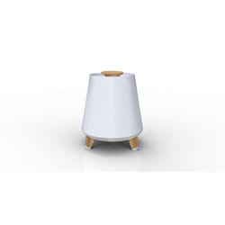 Akai AKBT80 altoparlante portatile e per feste Altoparlante portatile mono Bianco, Legno 10 W