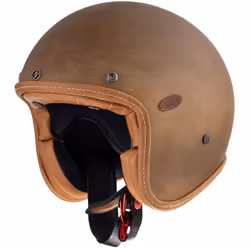 Premier Le Petit Classic B.O.S. Brown Old Style BM Elmetto jet, marrone, dimensione XS per uomo
