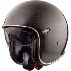 Premier Vintage U9 Glitter Gold Casco Jet, oro, dimensione XS per uomo