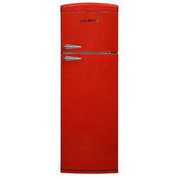 Atlantic - Frigorifero doppia porta ATBM346R 311 lt classe f colore rosso retrò