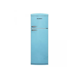 Atlantic - Frigorifero doppia porta ATBM346BL 311 lt in blue retrò classe f