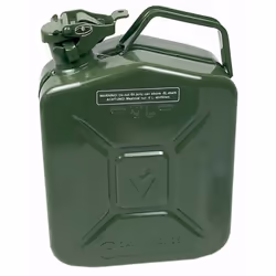 In metallo. Omologata a norme UN. cod. 31107 lt. 5 - cm. 24x11x26 h cf/pz 1