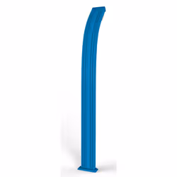 Doccia da Giardino Miscelatore Arkema Spring Fascia Inox Light Blu - Vista aggiuntiva 3