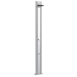 Doccia da Giardino Miscelatore Arkema Spring S Fascia Inox Sabbia