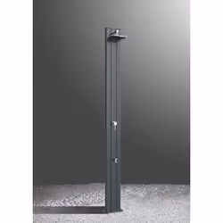 Doccia da Esterno Giardino Miscelatore e Lavapiedi Arkema Spring S Fascia Inox Blu - Vista aggiuntiva 2
